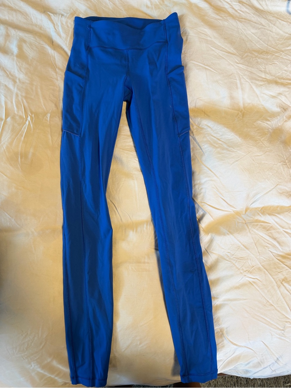Lululemon Speed Up Tight 28” Full-On Luxtreme – Cyber Blue – Size 2